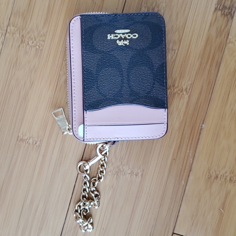Small Coach wristlet